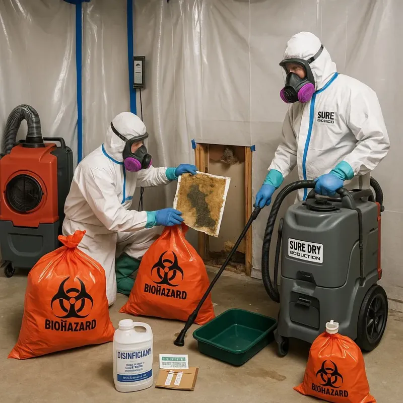 Contaminated Water Handling Protocols process in Osborne County, KS